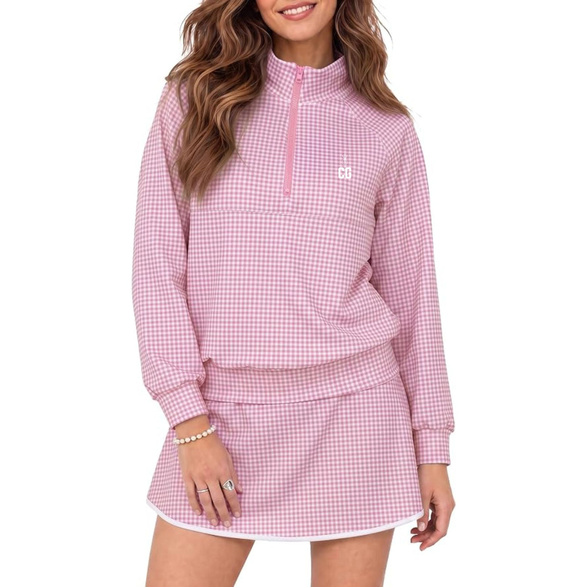Gingham 2 Piece Women's Set