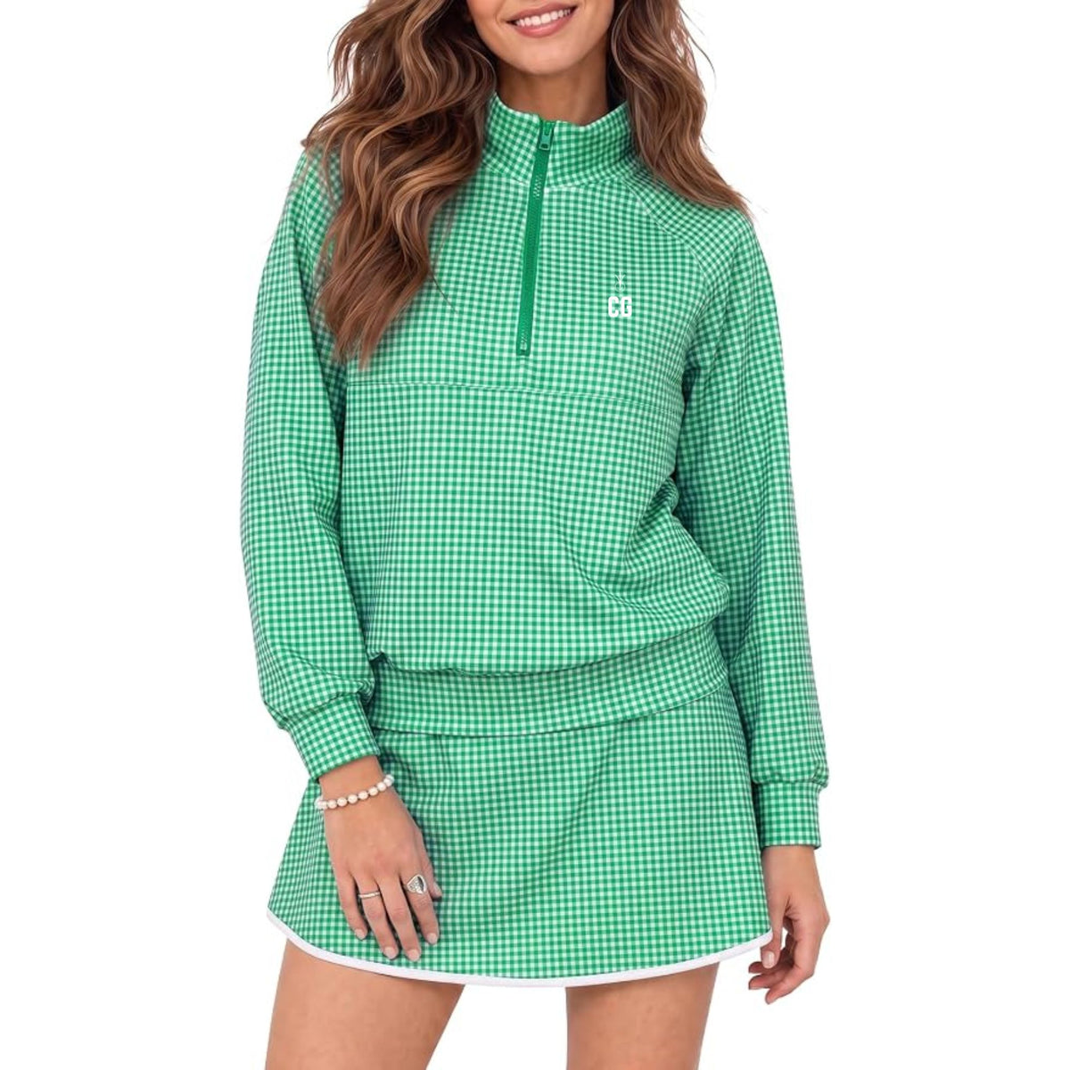 Gingham 2 Piece Women's Set